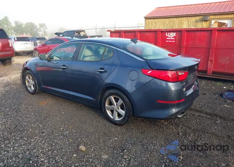 2015 Kia Optima Lx из США, поврежденный, VIN 5XXGM4A79FG363538